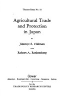 Cover of Agricultural Trade and Protection in Japan