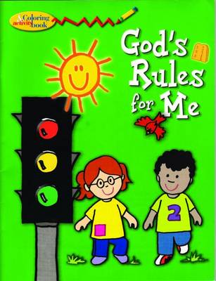 Book cover for Gods Rules for Me Color Bk (5pk)