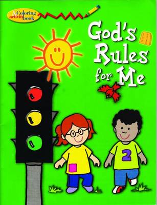 Cover of Gods Rules for Me Color Bk (5pk)