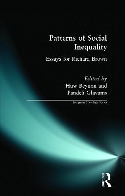 Book cover for Patterns of Social Inequality