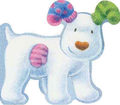 Book cover for The Snowdog Shaped Board