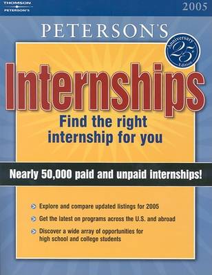 Book cover for Internships 2005