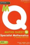 Book cover for Maths Quest 12 Specialist Mathematics 3E TI-Nspire Edition & EBookPLUS