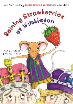 Book cover for Raining Strawberries at Wimbledon