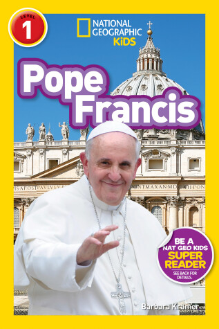 Book cover for National Geographic Readers: Pope Francis