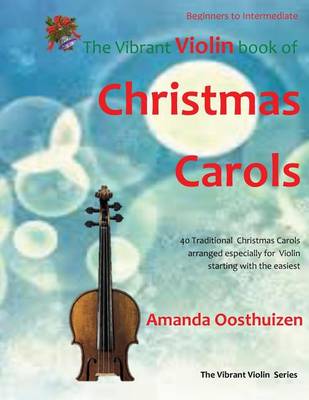 Book cover for The Vibrant Violin Book of Christmas Carols