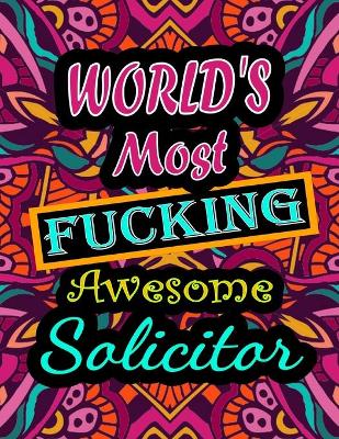 Book cover for World's Most Fucking Awesome solicitor