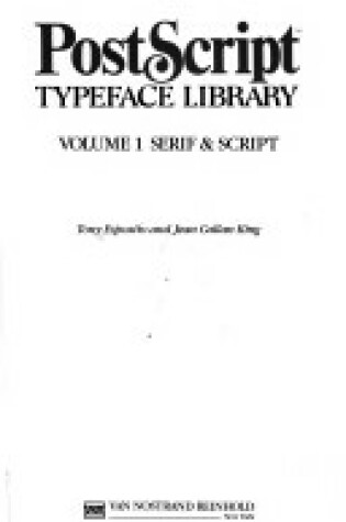 Cover of The Postscript Typeface Library