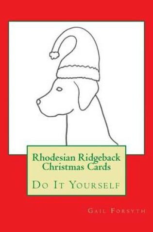 Cover of Rhodesian Ridgeback Christmas Cards