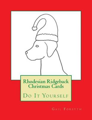 Book cover for Rhodesian Ridgeback Christmas Cards