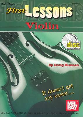 Cover of First Lessons Violin Book/CD Set