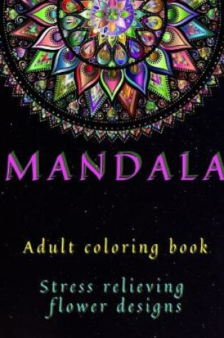 Cover of Mandala Adult Coloring Book