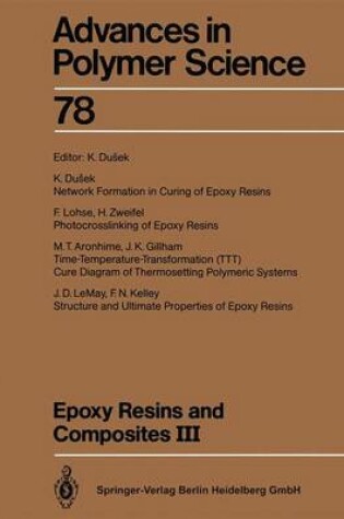 Cover of Epoxy Resins and Composites III