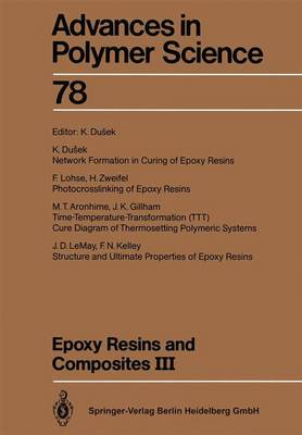 Book cover for Epoxy Resins and Composites III