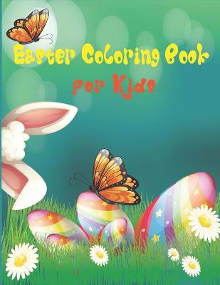 Book cover for Easter Coloring Book for Kids