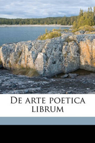 Cover of de Arte Poetica Librum