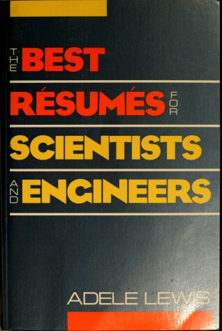 Book cover for Best Resumes for Scientists and Engineers