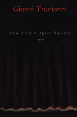 Cover of New York's Opera Society