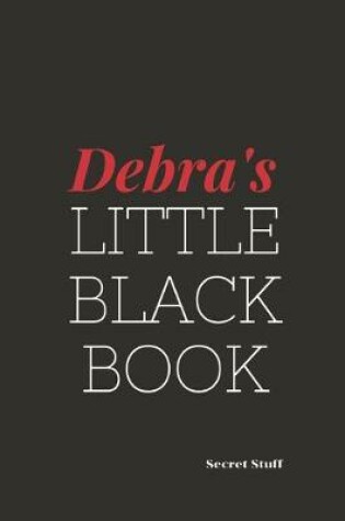 Cover of Debra's Little Black Book