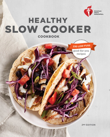 Book cover for American Heart Association Healthy Slow Cooker Cookbook
