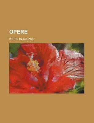 Book cover for Opere (15)