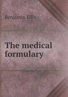 Cover of The medical formulary