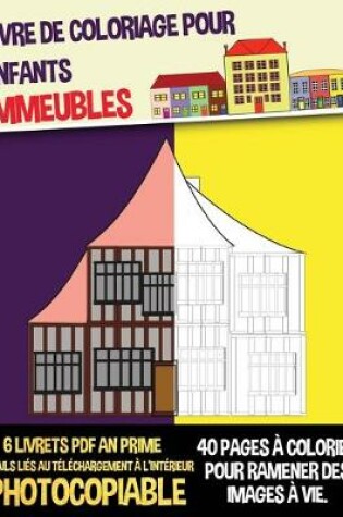 Cover of Livre de coloriage pour enfants (Immeubles)