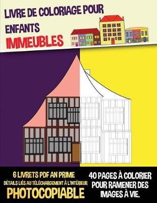 Book cover for Livre de coloriage pour enfants (Immeubles)