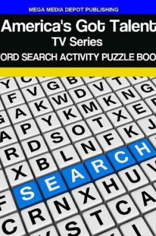 Cover of America's Got Talent TV Series Word Search Activity Puzzle Book