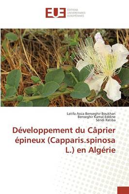 Book cover for Developpement Du Caprier Epineux (Capparis.Spinosa L.) En Algerie