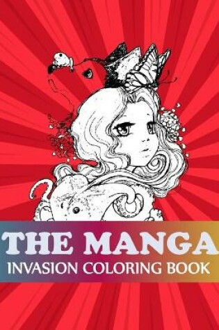 Cover of The Manga Invasion Coloring Book