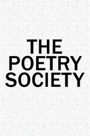 Cover of The Poetry Society
