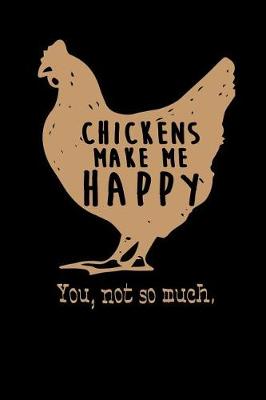 Book cover for Chickens Make Me Happy You, Not So Much.