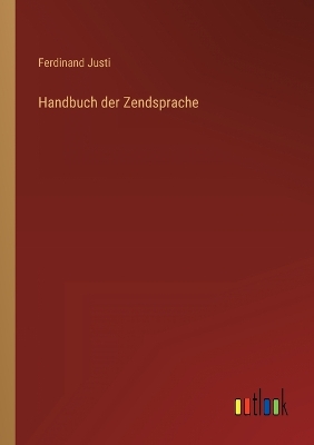 Book cover for Handbuch der Zendsprache