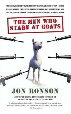 Book cover for The Men Who Stare at Goats