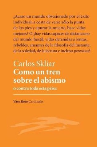 Cover of Como un tren sobre el abismo