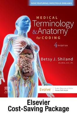 Book cover for Medical Terminology Online for Medical Terminology & Anatomy for Coding (Access Code and Textbook Package)