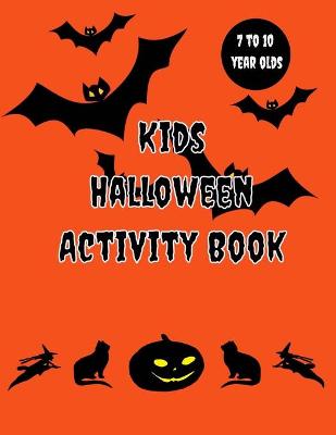 Book cover for Kids Halloween Activity Book