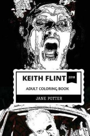 Cover of Keith Flint Adult Coloring Book