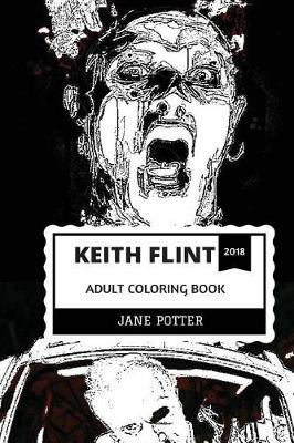 Book cover for Keith Flint Adult Coloring Book