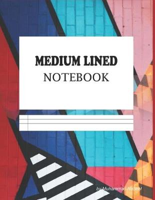 Book cover for Medium Lined Notebook