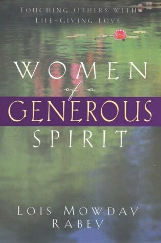 Cover of Women of a Generous Spirit