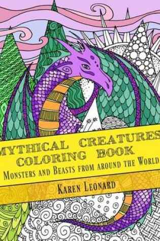 Cover of Mythical Creatures Coloring Book