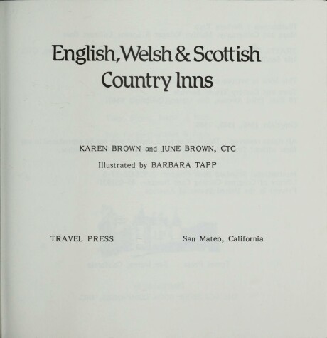 Book cover for English Welsh/Scottish Coun (R