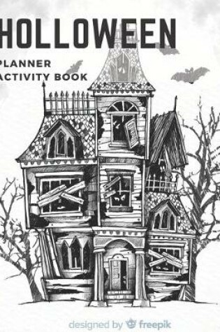 Cover of Halloween planner and activity