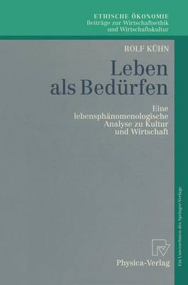 Cover of Leben als Bedürfen