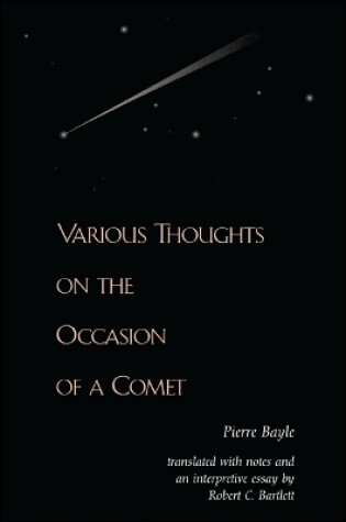 Cover of Various Thoughts on the Occasion of a Comet