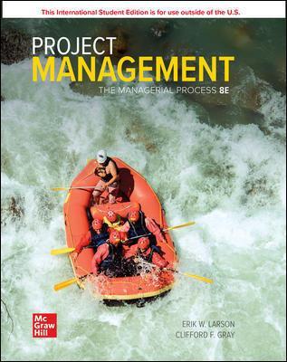Book cover for ISE Project Management: The Managerial Process