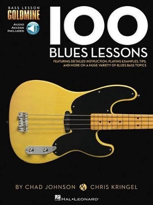 Book cover for 100 Blues Lessons