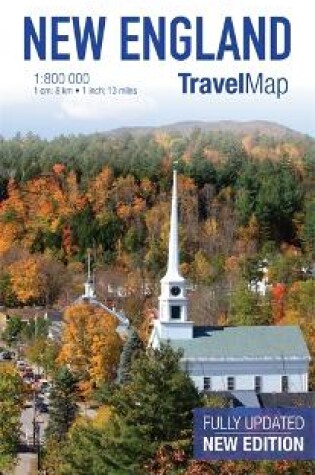 Cover of Insight Travel Map: New England